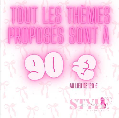 BIG PROMO - OCTOBRE ROSE
